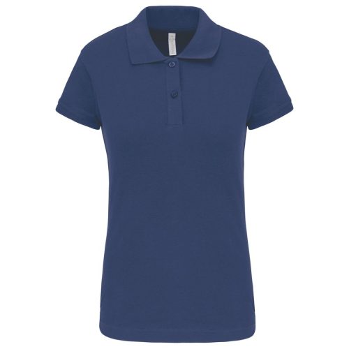 Damen Stretch Piqué Polo K 240 – Kariban in Deep Blue