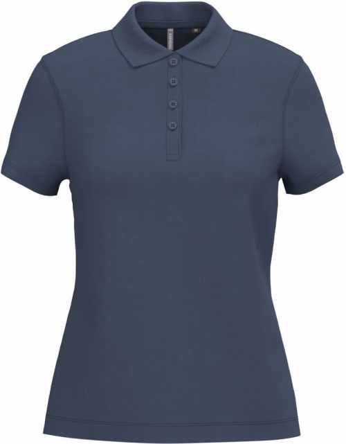 Damen Piqué Polo K 255 – Kariban in Deep Blue