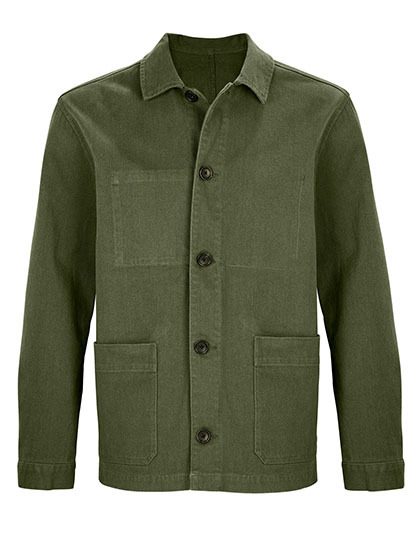 Unisex Work Jacket Mael – NEOBLU in Deep Khaki