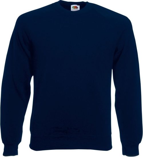 Raglan Sweater Classic Raglan Sweat – Fruit of the Loom in Deep Navy