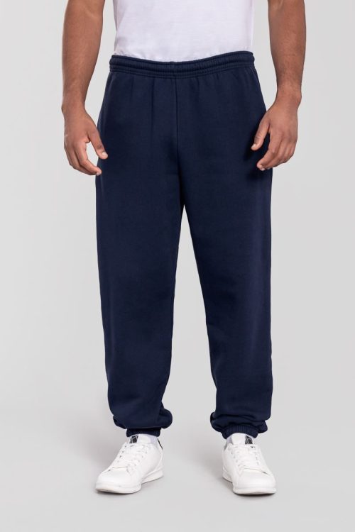Schwere Jogginghose Iconic Premium Elasticated Cuff Jog Pants – Fruit of the Loom in Deep Navy
