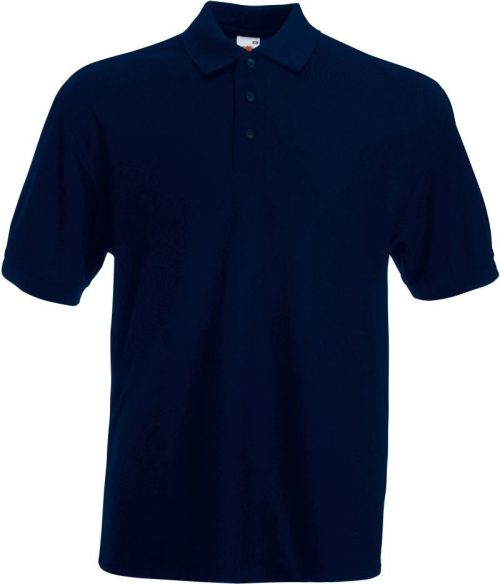 Piqué Polo 65/35 Pique Polo – Fruit of the Loom in Deep Navy