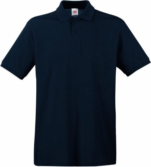 Piqué Polo Premium Polo – Fruit of the Loom in Deep Navy