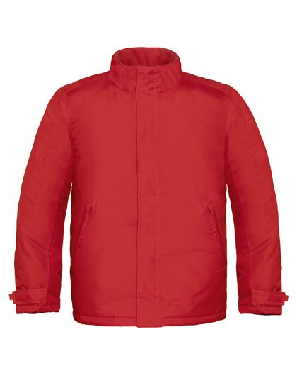 Men´s Jacket Real+ – B&C COLLECTION in Deep Red