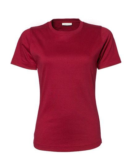 Women´s Interlock Tee – Tee Jays in Deep Red