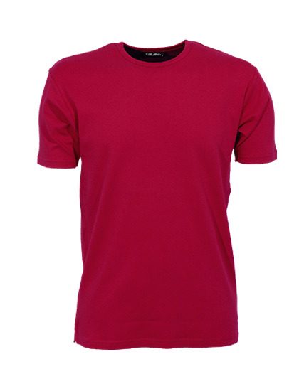 Men´s Interlock Tee – Tee Jays in Deep Red