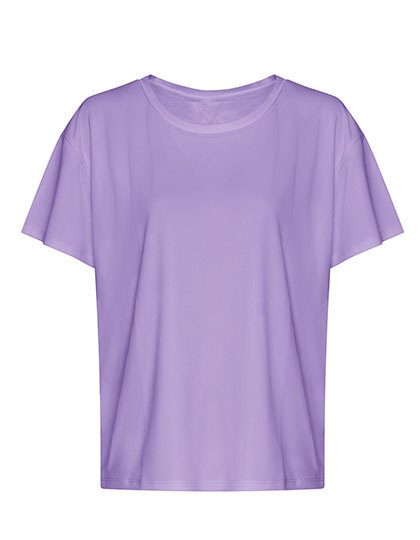 Women´s Open Back T – Just Cool in Digital Lavender