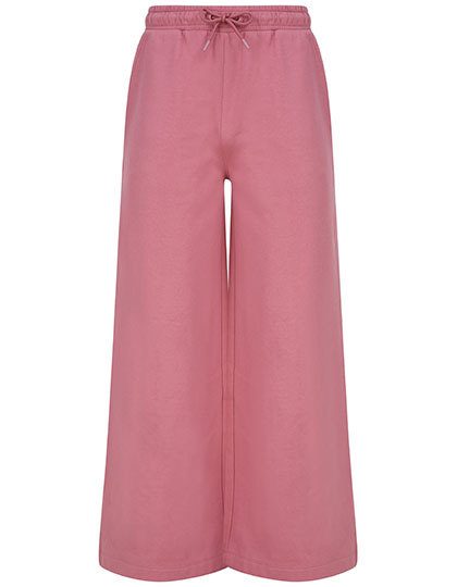 Women´s Sustainable Fashion Wide Leg Joggers – SF Clothing in Dusky Pink
