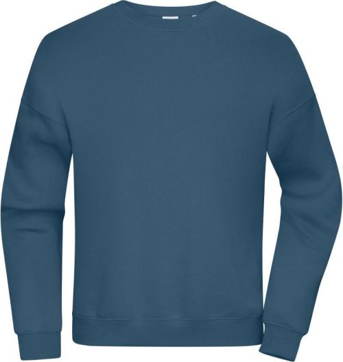 Schwerer Oversize Unisex Sweater 8042 – Daiber in Dusty Blue