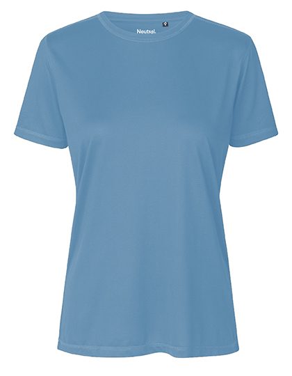 Ladies´ Performance T-Shirt – Neutral in Dusty Indigo