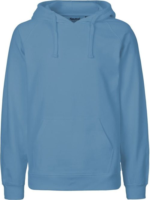 Herren Bio Kapuzen Sweater O 63101 – Neutral in Dusty Indigo