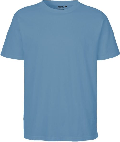 Unisex Bio T-Shirt O 60002 – Neutral in Dusty Indigo