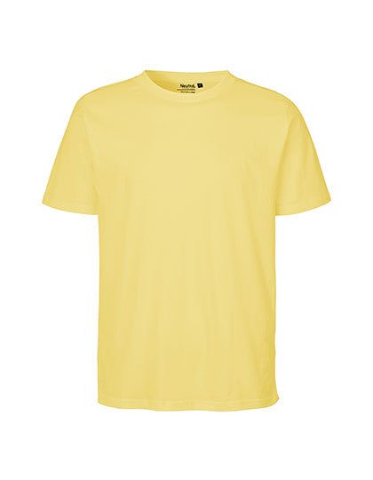 Unisex Bio T-Shirt O 60002 – Neutral in Dusty Yellow