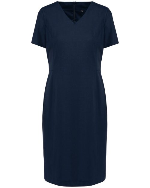 Kleid mit geradem Schnitt PK5000 – Kariban Premium in Eclipse Navy