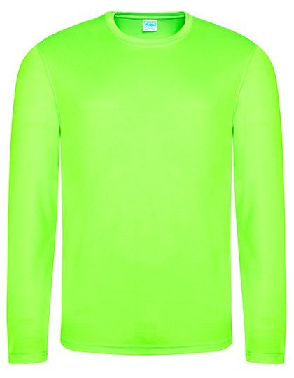 Long Sleeve Cool T – Just Cool in Electric Green