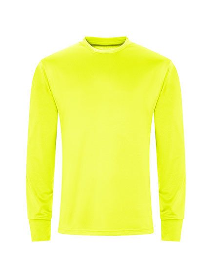 Long Sleeve Active T – Just Cool in Electric Yellow