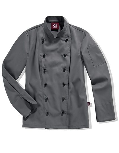 Ladies´ Chef Jacket Rimini – CG Workwear in Elefant