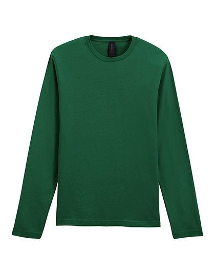 Softstyle® Adult Long Sleeve T-Shirt – Gildan in Fan Dark Green