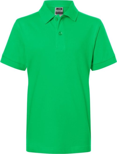 Kinder Piqué Polo JN 70K – Daiber in Fern Green