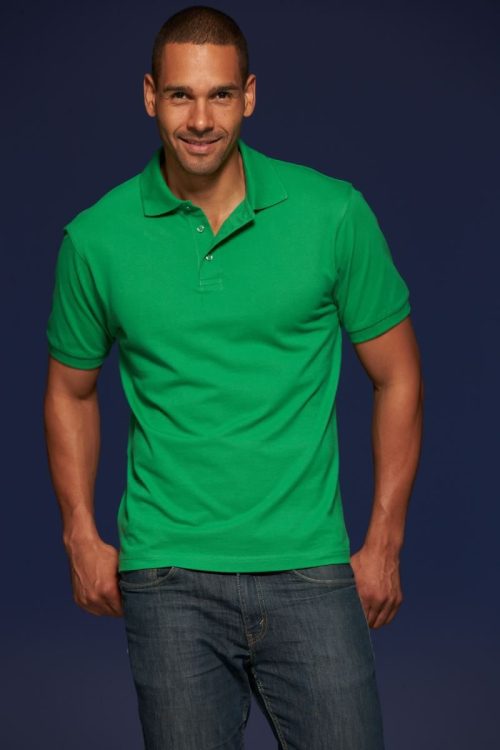 Piqué Polo JN 70 – Daiber in Fern Green