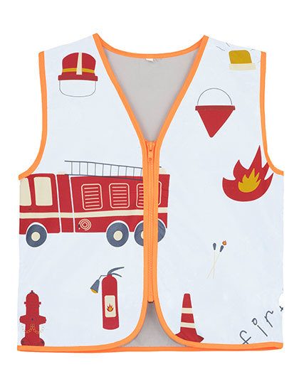 Children´s Functional Vest Rescue Rangers CO² Neutral – Korntex in Fire Brigade