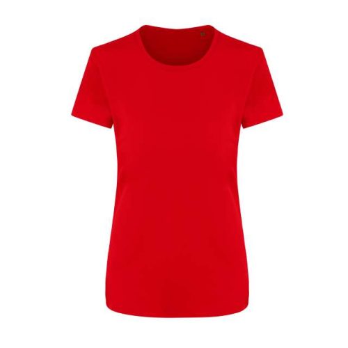 Ambaro Recycled Women's Sports Tee – Ecologie in Fire Red