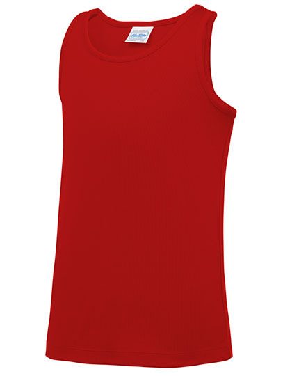Kids´ Cool Vest – Just Cool in Fire Red