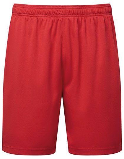Unisex TriDri® Ion-Charge performance shorts – TriDri® in Fire Red