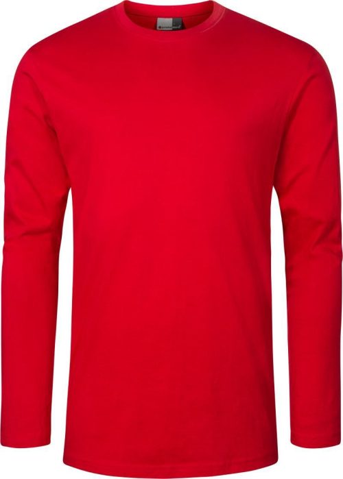 Herren Premium T-Shirt langarm 4099 – Promodoro in Fire Red
