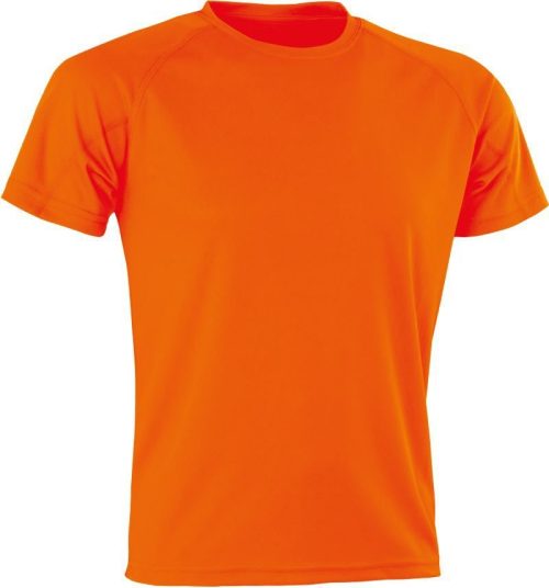 Sport Shirt "Aircool" S 287X – Spiro in Flo Orange