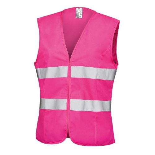 Womens Hi-Viz Tabard R334F – Result in Fluo Pink