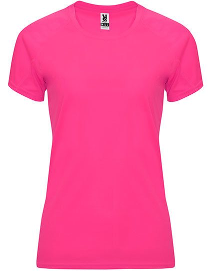 Women´s Bahrain T-Shirt – Roly Sport in Fluor Pink 228