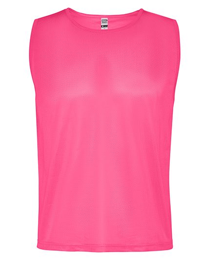 Kids´ Roma Training Bib – Roly Sport in Fluor Pink 228