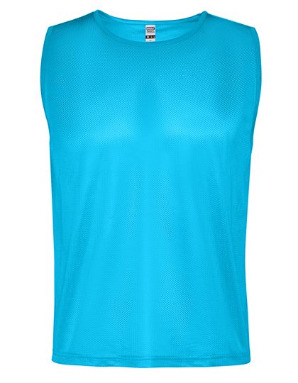 Kids´ Roma Training Bib – Roly Sport in Fluor Turquoise 176
