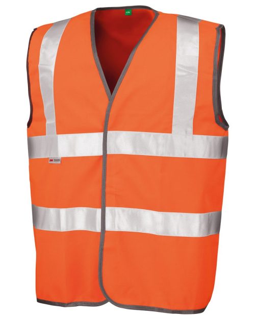Safety Hi-viz Vest R021X – Result in Fluorescent Orange
