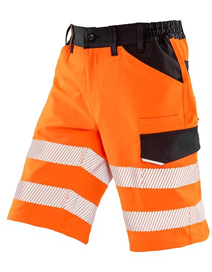 Recycled Dynamic Stretch Safety Shorts – Result SafeGuard in Fluorescent Orange