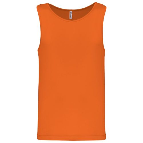 Herren Basic Sport Funktionsshirt ärmellos PA441 – Proact in Fluorescent Orange