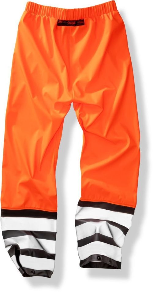 Wasserdichte Sicherheitshose R 508X – Result in Fluorescent Orange/Black