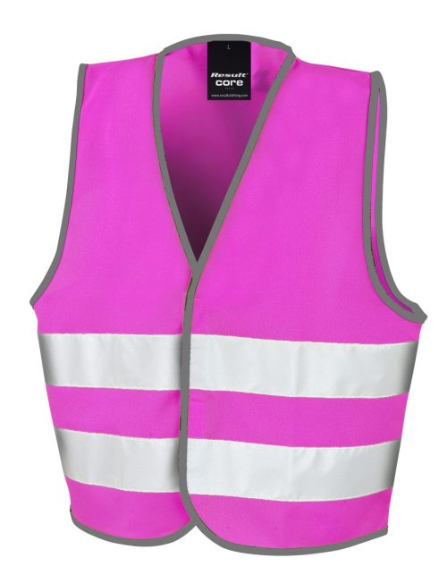 Warnweste Kinder R200JEV – Result in Fluorescent Pink