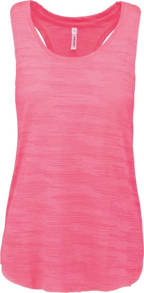 Damen Sport Tanktop PA 4009 – Kariban ProAct in Fluorescent Pink