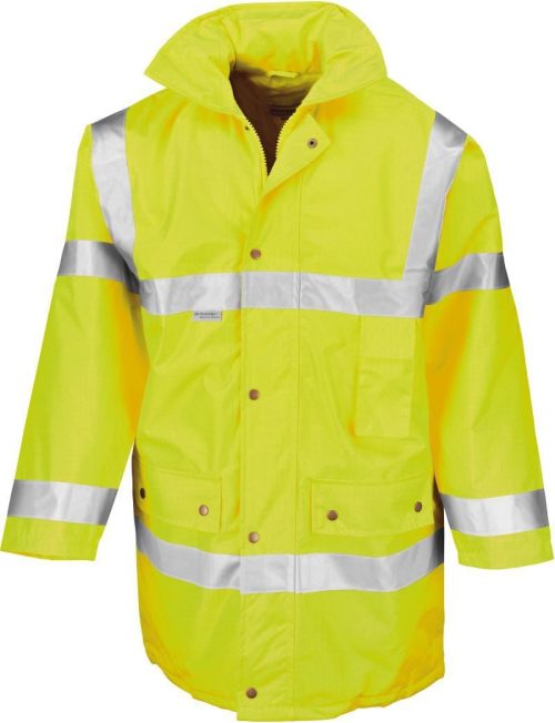 Sicherheitsjacke R 018X – Result in Fluorescent Yellow