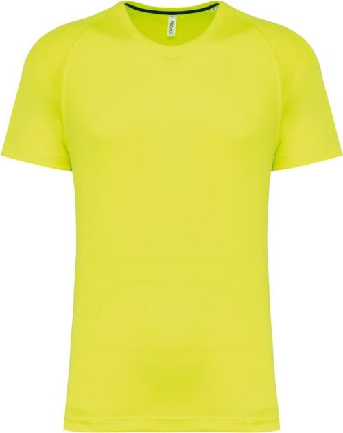 Herren Sport Shirt PA 4012 – Kariban ProAct in Fluorescent Yellow
