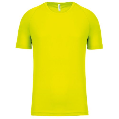 Kurzarm sportshirt PA438 – Proact in Fluorescent Yellow