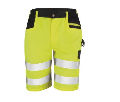 Cargo-Sichheitsshorts R328X – Result in Fluorescent Yellow