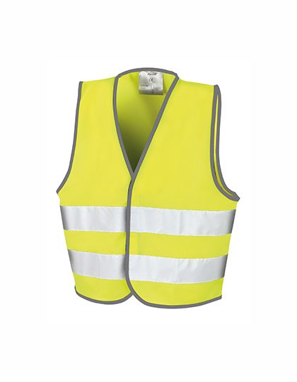 Junior Safety Vest – Result SafeGuard in Fluorescent Yellow