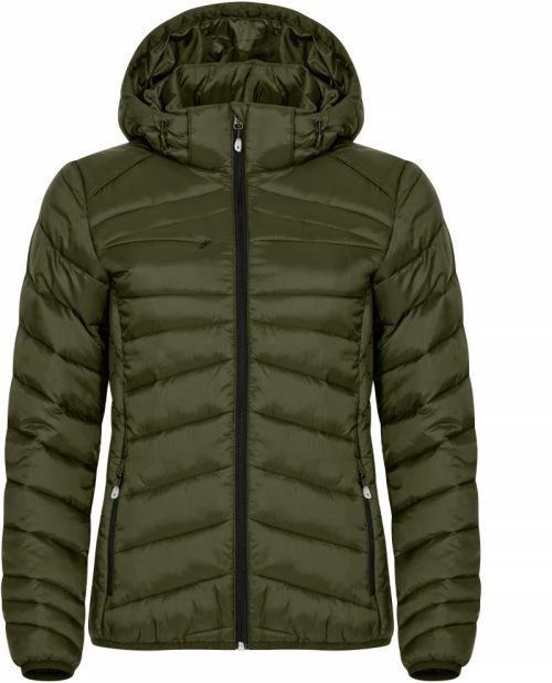 Damen Steppjacke Idaho Jacket Women – Clique in Fog Green