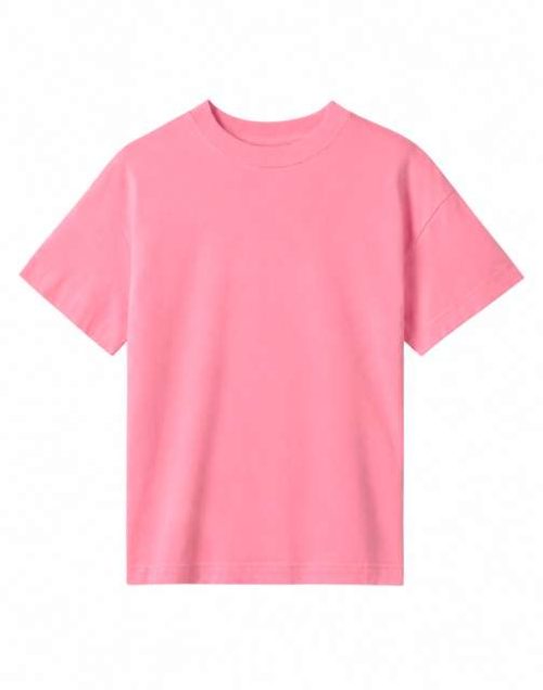 Womens Oversized Tee – True Blanks in Fondant Pink