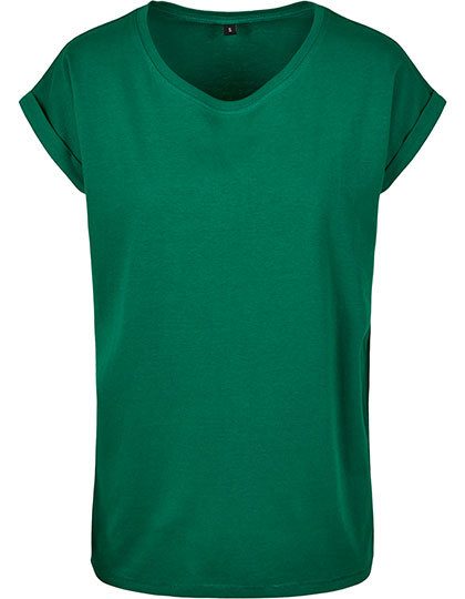Damen T-Shirt BY 021 – Build your Brand in Forest Green