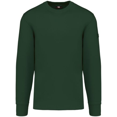Sweatshirt mit Set-in-Ärmeln WK4001 – WK in Forest Green