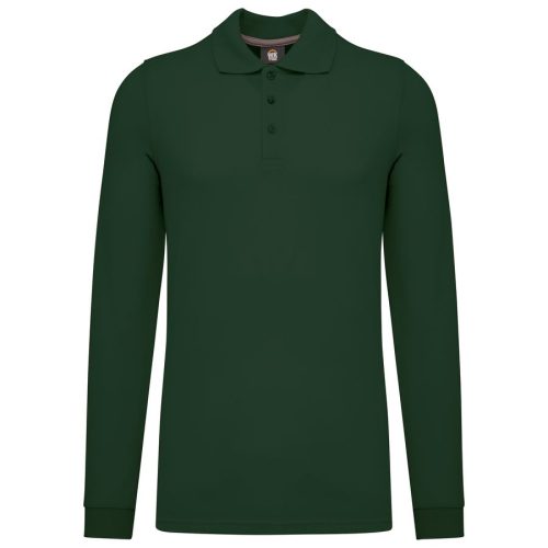 Polohemd mit langen Ärmeln WK276 – WK in Forest Green